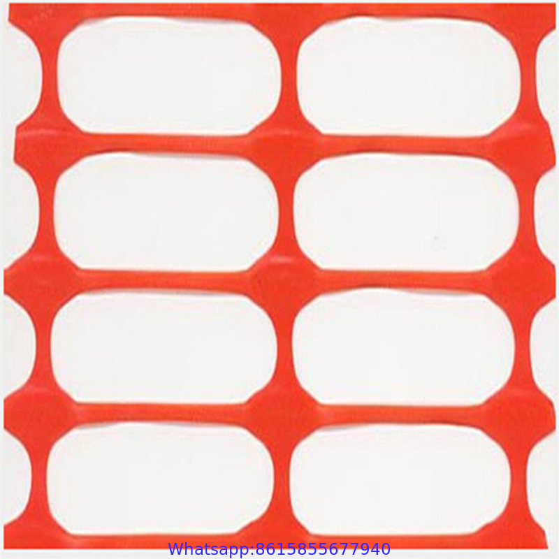 100% HDPE Plastic Warning Net/Plastic Orange Safety Fence Net Factory Prices