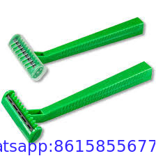 Single blade medical use razor, twin blade medical use razor in 100 pcs per box