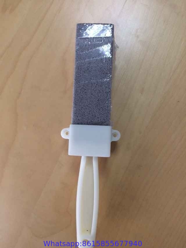 toilet pumice stone with resuable handle ( toilet bowl ring remover)