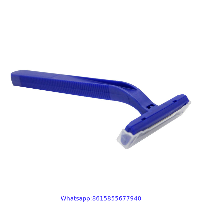 Hot Sale Disposable mens stainless steel Twin blade beard display card shaving razor
