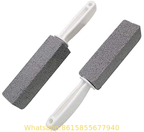 Pumice Stone for Toilet, Pumice Cleaning Stone with Handle for Cleaning Bathroom Toilet Bowl Stain Remover Porcelain