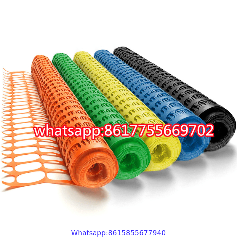 2022 newly Orange plastic safety mesh/HDPE warning barrier fence/safety fence/orange