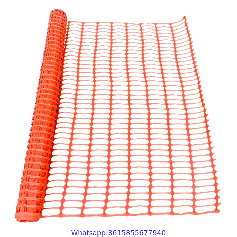 Orange Warning Barrier Fence Orange Safety Fence
